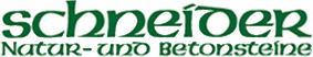 „Thomas Schneider – Natur- und Betonsteine“-Logo, zur Startseite
